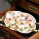 Tibetan Five Gods of Wealth Liuli Glass Bracelet Tibetan Five Gods of Wealth Liuli Glass Bracelet