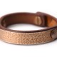Vintage Handmade Copper Brass Leather Wealth Bracelet Vintage Handmade Copper Brass Leather Wealth Bracelet