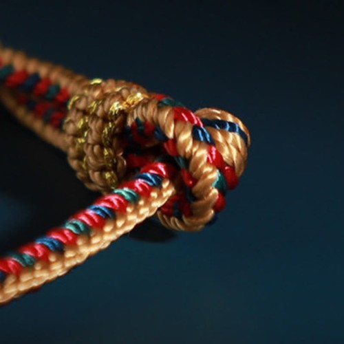 Tibetan Eight Thread Peace Knot Prayer Bracelet Tibetan Eight Thread Peace Knot Prayer Bracelet