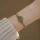 Lotus Jade Luck Happiness Bracelet