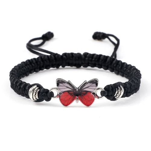 Butterfly Freedom Love Charm Bracelet