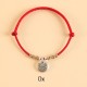 Handmade 999 Silver Year of the Dragon Luck Bracelet