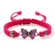 Butterfly Freedom Love Charm Bracelet