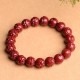 Cinnabar Om Mani Padme Hum Lotus Bracelet