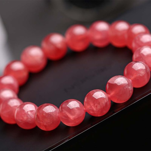 Natural Strawberry Quartz Blessing Bracelet Natural Strawberry Quartz Blessing Bracelet