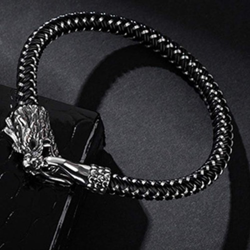 Dragon Titanium Steel Luck Bracelet