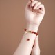 Red Agate Hetian Jade Confidence Charm Bracelet Red Agate Hetian Jade Confidence Charm Bracelet