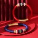 Tibetan Handmade King Kong Knot Five Elements Luck Bracelet Tibetan Handmade King Kong Knot Five Elements Luck Bracelet