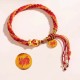 Chinese Zodiac Koi Fish Protection Reincarnation Knot Bracelet
