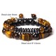 Tiger Eye Hematite Courage Bracelet