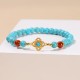 Turquoise Bead Protection Balance Bracelet Turquoise Bead Protection Balance Bracelet