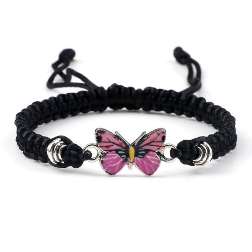 Butterfly Freedom Love Charm Bracelet
