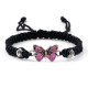 Butterfly Freedom Love Charm Bracelet
