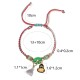 Colorful Rope Chalcedony Peace Harmony Bracelet