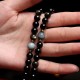 108 Mala Beads Gold Sheen Obsidian Wealth Bracelet 108 Mala Beads Gold Sheen Obsidian Wealth Bracelet