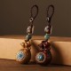 Red Sandalwood Green Sandalwood Money Bag Bracelet Red Sandalwood Green Sandalwood Money Bag Bracelet