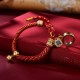Om Mani Padme Hum Zakiram Wealth Amulet Bracelet