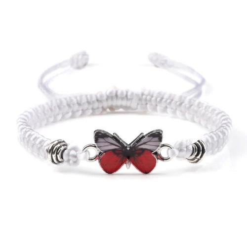 Butterfly Freedom Love Charm Bracelet