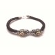 925 Silver PiXiu Prosperity Braided String Bracelet 925 Silver PiXiu Prosperity Braided String Bracelet