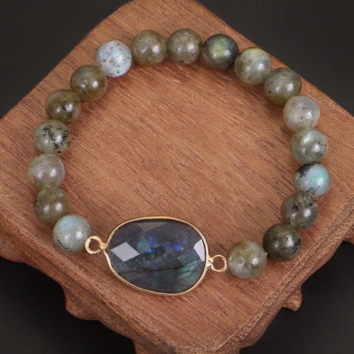 Labradorite Moonstone Healing Bracelet Labradorite Moonstone Healing Bracelet