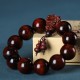 Rosewood Green Sandalwood Dragon Carved Bracelet Rosewood Green Sandalwood Dragon Carved Bracelet