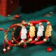 999 Silver PiXiu Wealth King Kong Knot Kids Bracelet 999 Silver PiXiu Wealth King Kong Knot Kids Bracelet