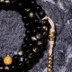 108 Mala Beads Gold Sheen Obsidian Wealth Bracelet 108 Mala Beads Gold Sheen Obsidian Wealth Bracelet
