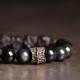 Natural Garnet Pink Crystal Love Bracelet