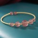 Strawberry Quartz Love Healing Bangle
