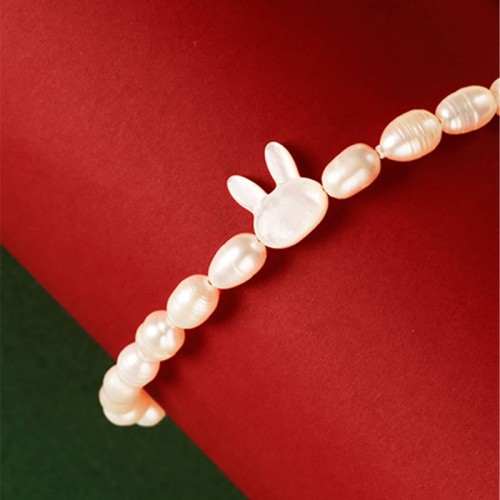 Natural Pearl Rabbit Sincerity Bracelet