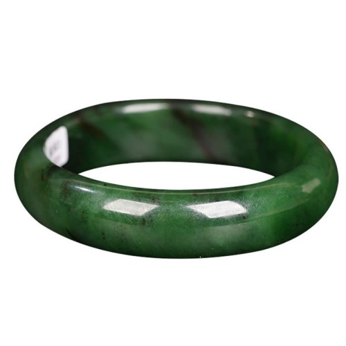 Hetian Cyan Jade Success Bangle Hetian Cyan Jade Success Bangle