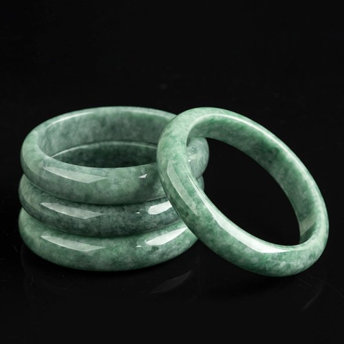 Natural Jade Luck Wealth Bangle Natural Jade Luck Wealth Bangle