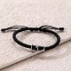 Bamboo Pattern Healing Couple Rope Bracelet