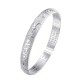 Tibetan Sanskrit White Copper Meditation Bracelet Tibetan Sanskrit White Copper Meditation Bracelet