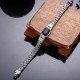Blue Acrylic Dragon Keel Wealth Bracelet