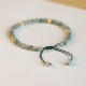 Moss Agate Lucky Balance Bracelet Moss Agate Lucky Balance Bracelet