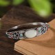 Cyan Jade White Jade Harmony Luck Bracelet Cyan Jade White Jade Harmony Luck Bracelet