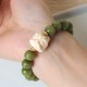 Bodhi Seed Ivory Fruit Dancing Lion Peace Bracelet Bodhi Seed Ivory Fruit Dancing Lion Peace Bracelet