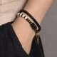 Yak Bone Ebony Wood Copper Strength Bracelet Yak Bone Ebony Wood Copper Strength Bracelet