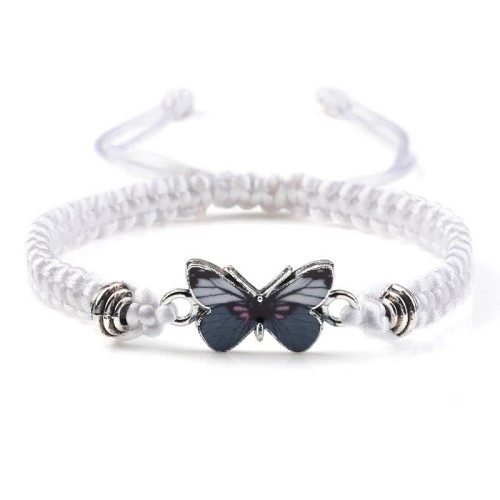 Butterfly Freedom Love Charm Bracelet