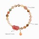 Rutilated Quartz Strawberry Quartz PiXiu Wealth Bracelet Rutilated Quartz Strawberry Quartz PiXiu Wealth Bracelet