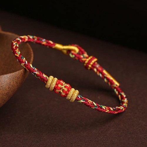 Handmade Colorful King Kong Knot Luck Bracelet
