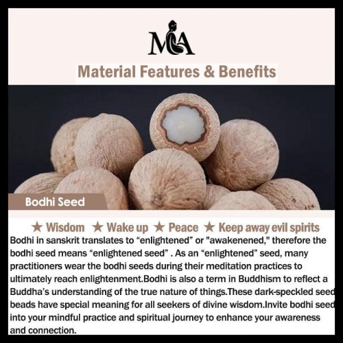 108 Mala Beads Gradient Bodhi Seed Peace Bracelet 108 Mala Beads Gradient Bodhi Seed Peace Bracelet