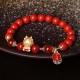 Year of the Dragon Cinnabar Ingot Protection Bracelet Year of the Dragon Cinnabar Ingot Protection Bracelet