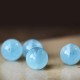 Aquamarine Amber Beads Serenity Healing Bracelet Aquamarine Amber Beads Serenity Healing Bracelet