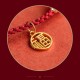 Sterling Silver Good Fortune Agate Pearl Red String Bracelet