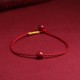 Cinnabar Red Agate Blessing Bracelet