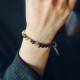 Black Obsidian Sodalite Strength Couple Bracelet Black Obsidian Sodalite Strength Couple Bracelet