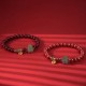 Dragon Year Cinnabar Hetian Jade Ruyi Bracelet Dragon Year Cinnabar Hetian Jade Ruyi Bracelet