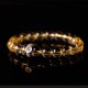 Sterling Silver Zodiac Citrine Protection Bracelet